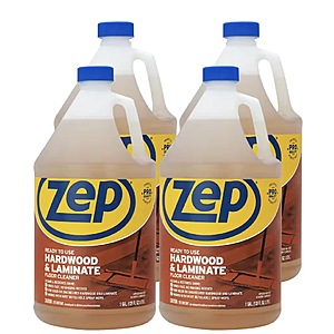 4-Pack 1-Gal Hardwood & Laminate Floor Cleaner (Fresh Scent) $20.52 ($5.13 Ea) + Free Shipping