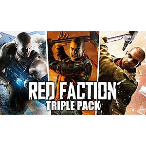 Red Faction Triple Pack (Guerilla, Armageddon, Guerilla: Re-Mars-Tered) PC Digital Download - $4.99