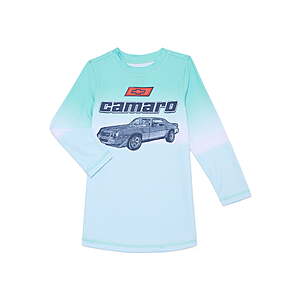 Boys' Long Sleeve Swim Rash Guard Shirt (Sizes 4-5 to 10-12) Camaro $3.60, Honda Racing Team $3.62 + Free S&H w/ Walmart+ or on $35+