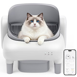 Cumrige Self Cleaning Litter Boxes at Lowes starting at $123.99 + Free Shipping