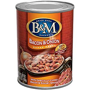 $1.86* | 28-Oz B&M Baked Beans (Bacon & Onion) at Amazon