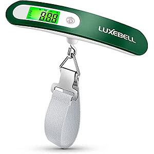 110-Lb Capacity Luxebell Handheld Digital Luggage Scale (Green or Blue) $5.99 + Free Shipping w/ Prime or on $35+