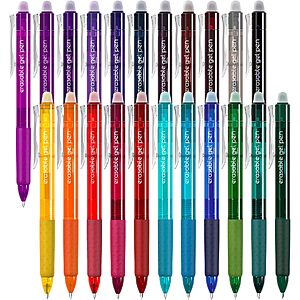 22-Ct Vanstek 0.7mm Retractable Erasable Gel Pens $9.99 + Free Shipping w/ Prime or on $35+