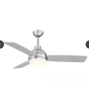 46" Blaketon Modern Ceiling Fan w/ Tunable LED & Remote (Brushed Nickel) $39.97 + Free Store Pickup at Home Depot