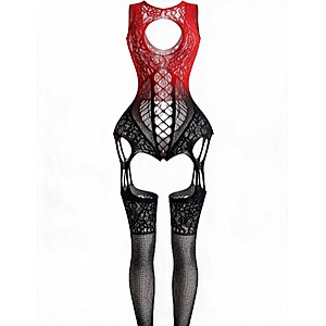 Avidlove Women's Lingerie Fishnet Bodysuit (Various Colors) $5 + Free Shipping w/ Prime or on $35+