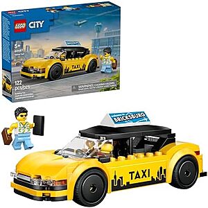 $8.48* | LEGO City Yellow Taxi Car Building Toy at Amazon