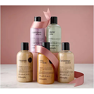 philosophy 5-piece 8oz seasonal shower gel collection $43.98