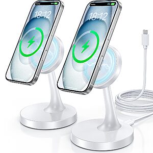 2-Pack TXXTOL Magnetic 15W Wireless Mag-Safe Charger Stand $11.49 + Free Shipping w/ Prime or on $35+