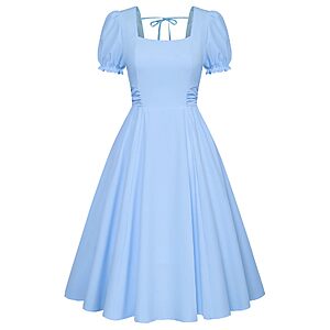 Amazon – Belle Poque Women's Vintage Midi Cottagecore Dress - $14.80–$18.80 w/ Code