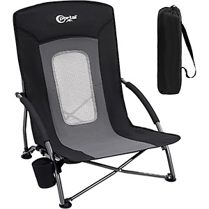 Portal Outdoors Lightweight Beach Chairs (Black) $44.99 + Free Shipping
