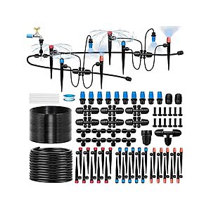 TJJFMM 230' Drip Irrigation System $19.99 + Free Shipping w/ Prime or $6 Fee per Order