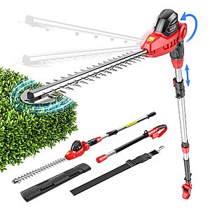 Amazon – Ecarke 9' Pole Hedge Trimmer for Milwaukee 18V - $63.99 w/ Code