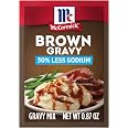 0.87-Oz McCormick 30% Less Sodium Brown Gravy Mix $0.77 w/ S&S + Free Shipping w/ Prime or on $35+