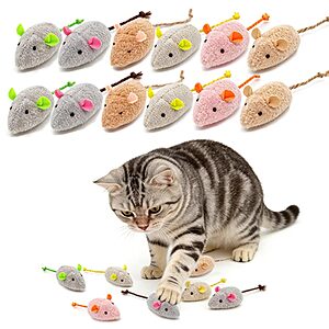 Amazon ~ Catnip Mouse Toys 12pk $3.45 (50% off)