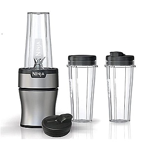 QVC New Members: 20-Oz Ninja Nutri-Blender Plus (Silver) $49.97 + Free Shipping