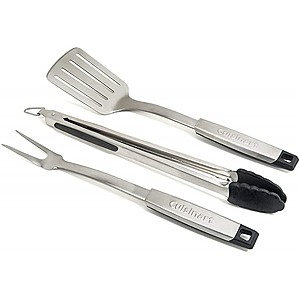 3 Pcs Cuisinart CGS-333 Professional Grill Tool Set $12.99 + Free S&H w/ Prime at Woot!