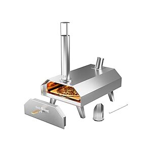 GasOne PZW-12A Pizza Ovens Wood Pellet 12” Pizza Oven $54.99 + Free S&H w/ Prime at Woot!