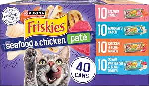 Amazon ~ Friskies Seafood/Chicken Pate or TurChicken 40 cans $22.93 (57c/can) after 20% SS coupon
