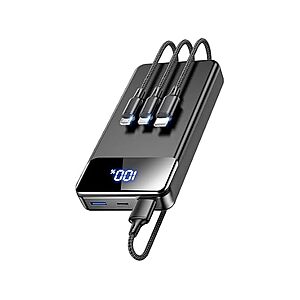 LILIO 60000mAh 22.5W Fast Charging Portable Charger w/ 3-in-1 Cable $24.99 + Free Shipping w/ Prime or $6 Fee per Order