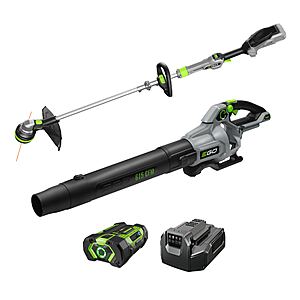 EGO POWER+ 56-volt Cordless Battery String Trimmer and Leaf Blower and Combo Kit 2.5 Ah (Battery Included) (Charger Included) | ST6151LB $289