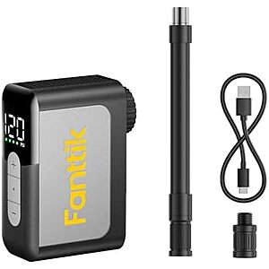 [AC] $39.57* | Fanttik X10 Ace 120PSI Mini Bike Pump w/ Presta & Schrader Valve at Amazon