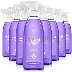 [SnS, AC] $16.96* | 8-Pk 28-Oz Method All Purpose Cleaner Spray (French Lavender) at Amazon