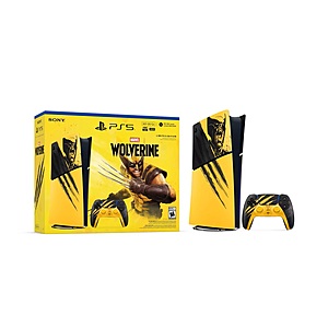 PRE-ORDER PlayStation 5 Digital Edition Console 825 GB - Marvel’s Wolverine Battle Yellow Limited Edition Bundle  (Game Included) $649