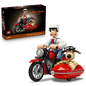 Pre-order (October 1, 2026) LEGO Ideas Wallace & Gromit Building Set 21371 $99.99