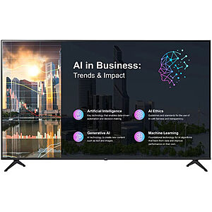 43" LG PK640S Series UHD 4K HDR Commercial Signage TV $297 + Free Shipping
