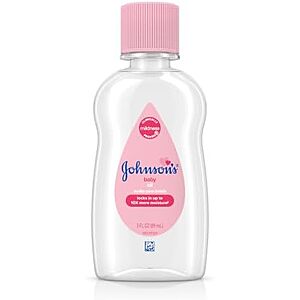 3-Oz Johnson's Baby Hypoallergenic Mineral Oil $1.38 w/ S&S + Free Shipping w/ Prime or on $35+