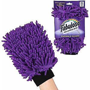 [SnS, AC] $3.29* | Fabuloso Microfiber Cleaning Mitt Glove (Purple) at Amazon