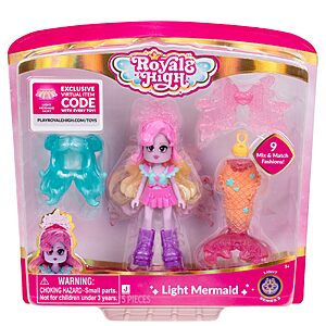 3"  Royale High Light Mermaid Fashion Doll w/ 9 Accessories $3.36 + Free Shipping w/ Prime or on orders over $35