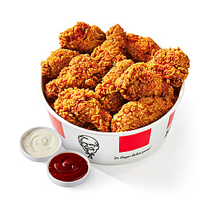 KFC Rewards Offer: Free 10-Piece KFC Double Crispy Spiced Hot Wings w/ Any $15+ Digital Order (Valid thru 9/21)