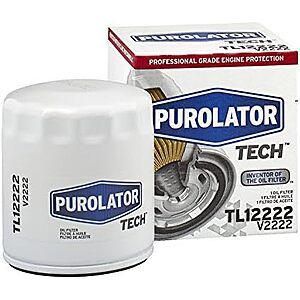 $3.38* | Purolator TL12222 PurolatorTECH Spin On Oil Filter at Amazon