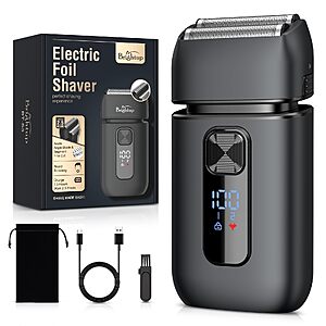 Brightup Foil Shaver for Men, Electric Razor with Smooth Close Shaving $19.99