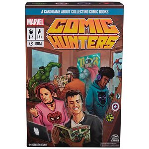 $9.17: [AC]Marvel Comic Hunters Strategy Card Game, 1–4 Players, Ages 14+ at Amazon