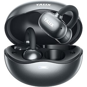 TALIX X6 Open Ear Clip-On Bluetooth 5.4 Earbuds w/ 26H Playtime (Various) $12 + Free Shipping w/ Prime or on $35+