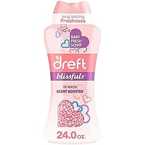 [SnS, AC] $8.99 | 24-Oz Dreft Blissfuls In-Wash Laundry Scent Booster Beads at Amazon
