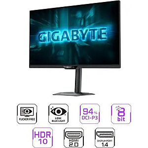 GIGABYTE G27Q20 - 27" 1440p 200Hz IPS Gaming Monitor