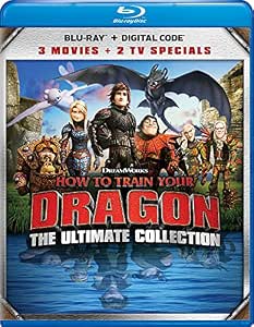 How to Train Your Dragon: The Ultimate Collection ( 3 Movies + 2 TV Special)  Blu-ray + Digital $15.99 Amazon.com