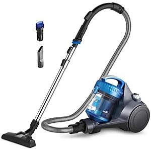 [Resale] $37.22* | Eureka WhirlWind Bagless Canister Vacuum NEN110A (Used - Like New) at Amazon
