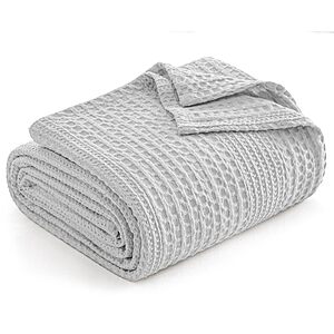 90"x90" PHF Lightweight Waffle Weave Blanket $15.59 + Free Shipping w/ Prime or on $35+