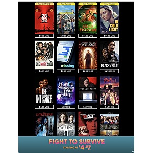 Fanflix Fight To Survive Sale Starting at $4.99 Each Extra 10% Off with code SEPTSAVINGS