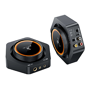 Fosi   Audio   ZH1   Smart-Tuned   Fully Balanced   Desktop   DAC   Amp $127.5