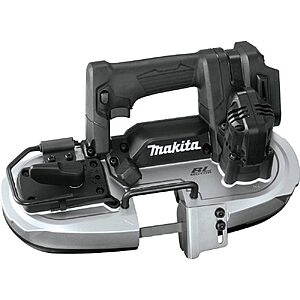 Makita XBP05ZB 18V LXT® Lithium-Ion Sub-Compact Brushless Cordless Band Saw, Tool Only $244.99