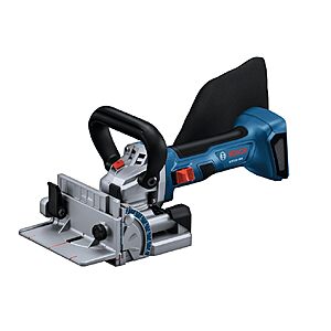 BOSCH GFF18V-086N 18V Brushless Biscuit Joiner - Cordless Woodworking Tool for Accurate Joints, Adjustable Cutting Depth $204.99
