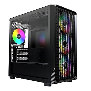 [Micro Center] Montech X5M ARGB Tempered Glass microATX Mid-Tower Computer Case (Black) $44.79 + Free Store Pickup