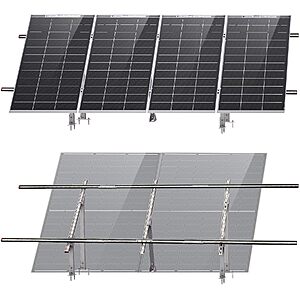 ECO-WORTHY Upgraded Solar Ground Mount Adjustable Multi-Pieces Solar Panel Mount $116.99