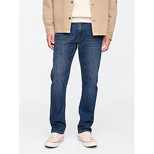 Gap Factory Men's Straight Jeans (Various) $20.39 + Free Shipping $50+
