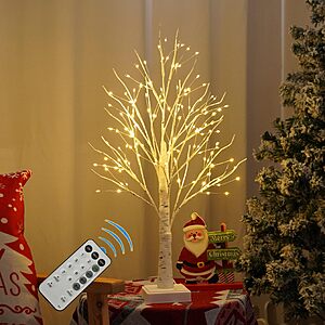 Amazon – 144-LED Birch Tree Lights - $13.99–$22 w/ Code